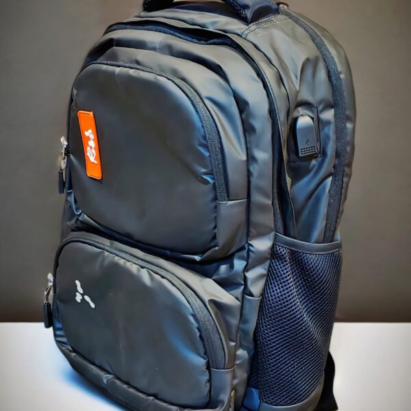Ro&Be Laptop Bag, Ltrs, 2 Compartments, with Safety lock mobile charging USB also Water Resistant, College Bag for Men & Women.